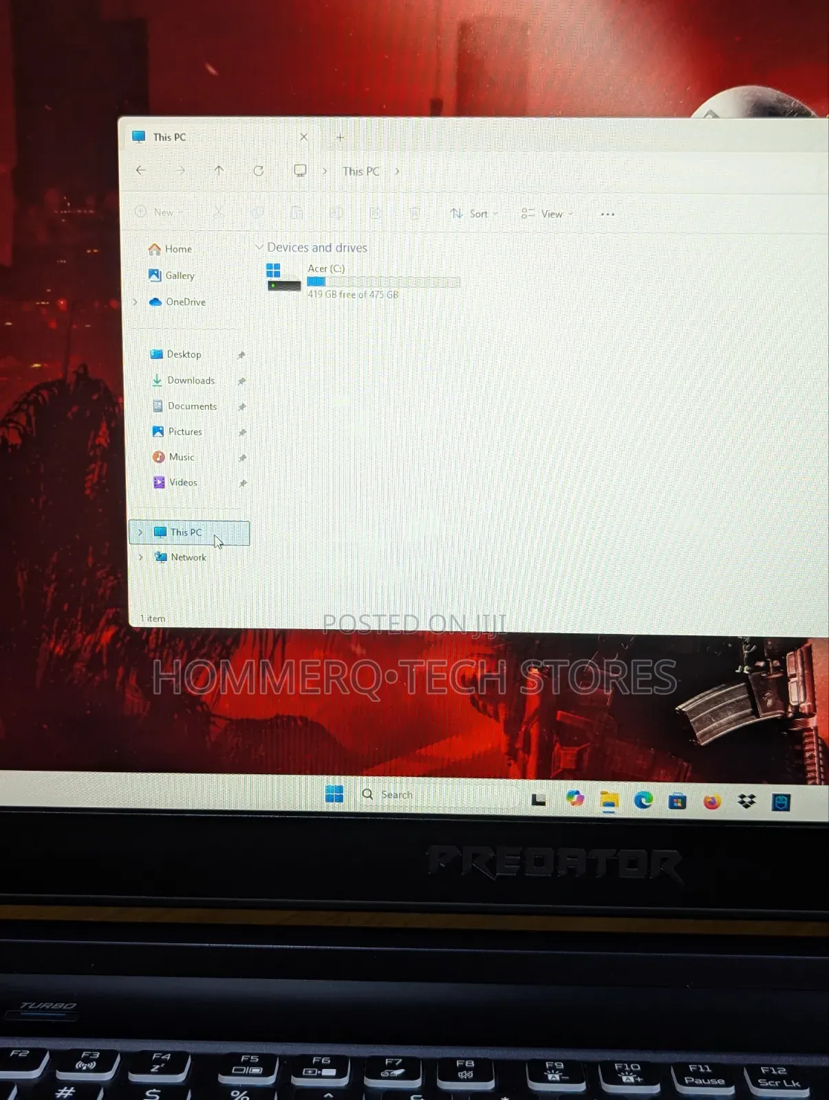 Laptop Acer Predator Helios 300 16GB Intel Core I7 SSD 512GB