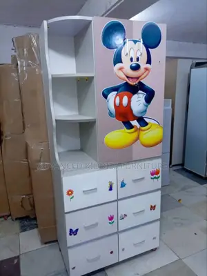 Long Shelf Children's Wardrobe