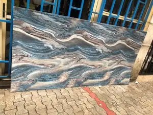 PVC Marble Sheet Is Good for Tv Console and Interior Wall Designs
