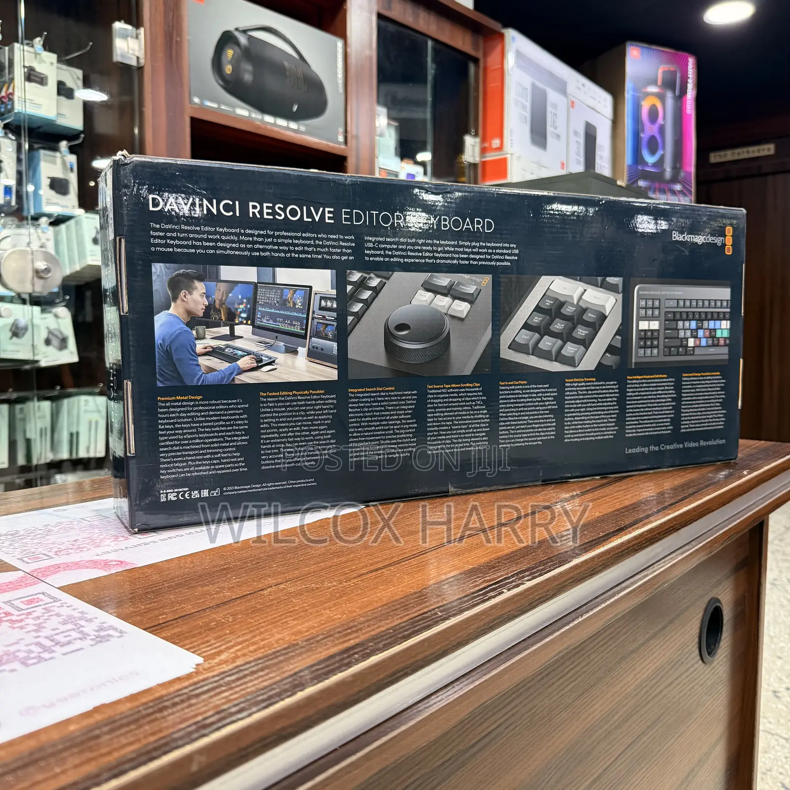 Blackmagic Davinci Resolve Editor Keyboard + Resolve Studio