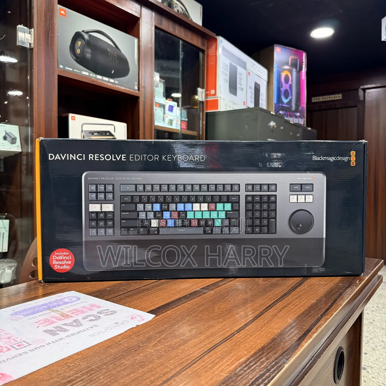 Blackmagic Davinci Resolve Editor Keyboard + Resolve Studio
