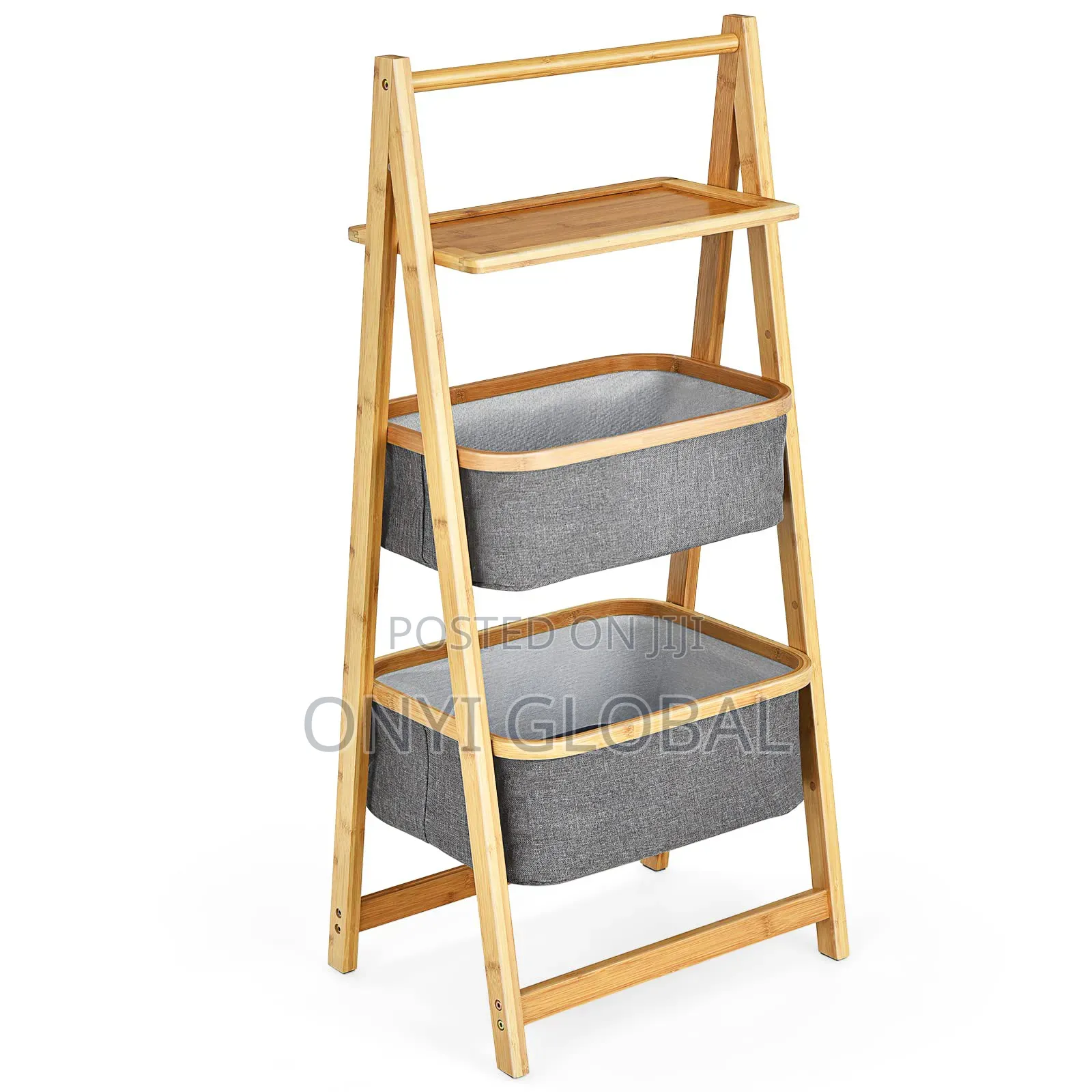 3 Tires Laundry Foldable Rack
