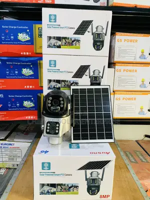 Solar Powered Smart PTZ Camera 4g Lte