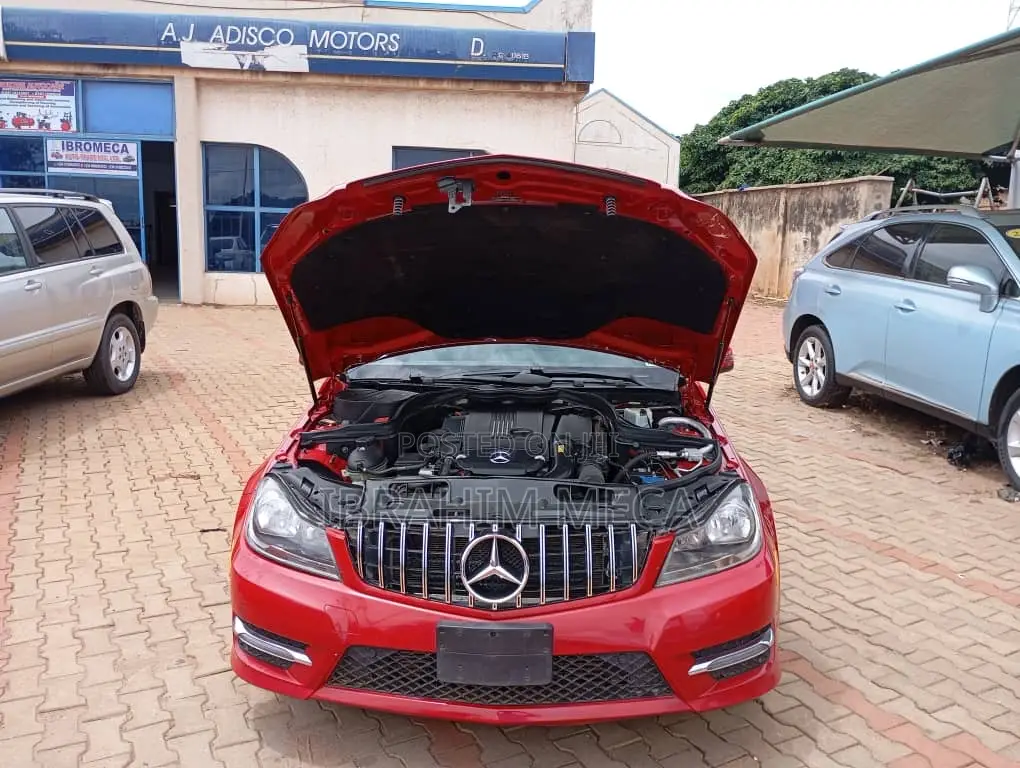 Mercedes-Benz C250 2014 Red
