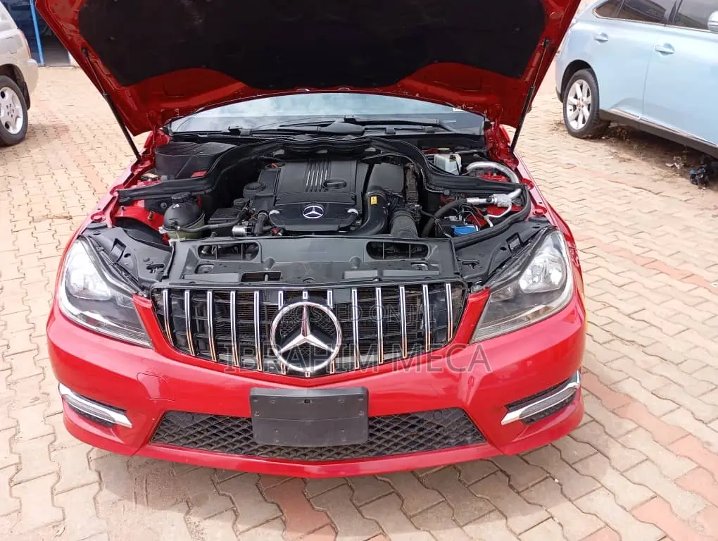 Mercedes-Benz C250 2014 Red