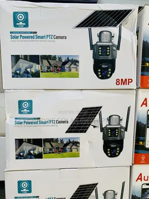 Solar Powered Smart PTZ Camera 4g Lte
