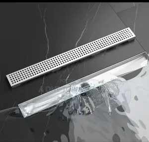 Chrome Floor Drain 60cm