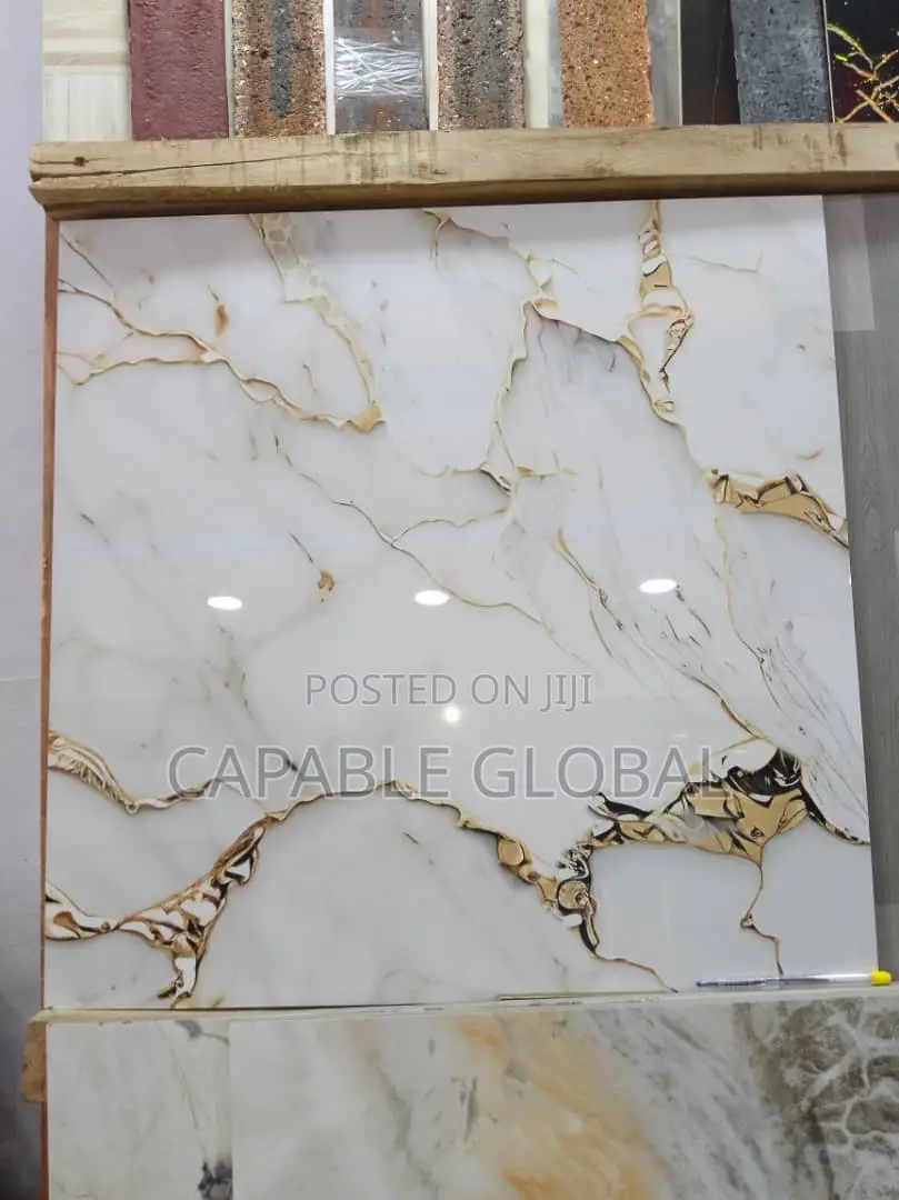 Gold Marble Design Tiles