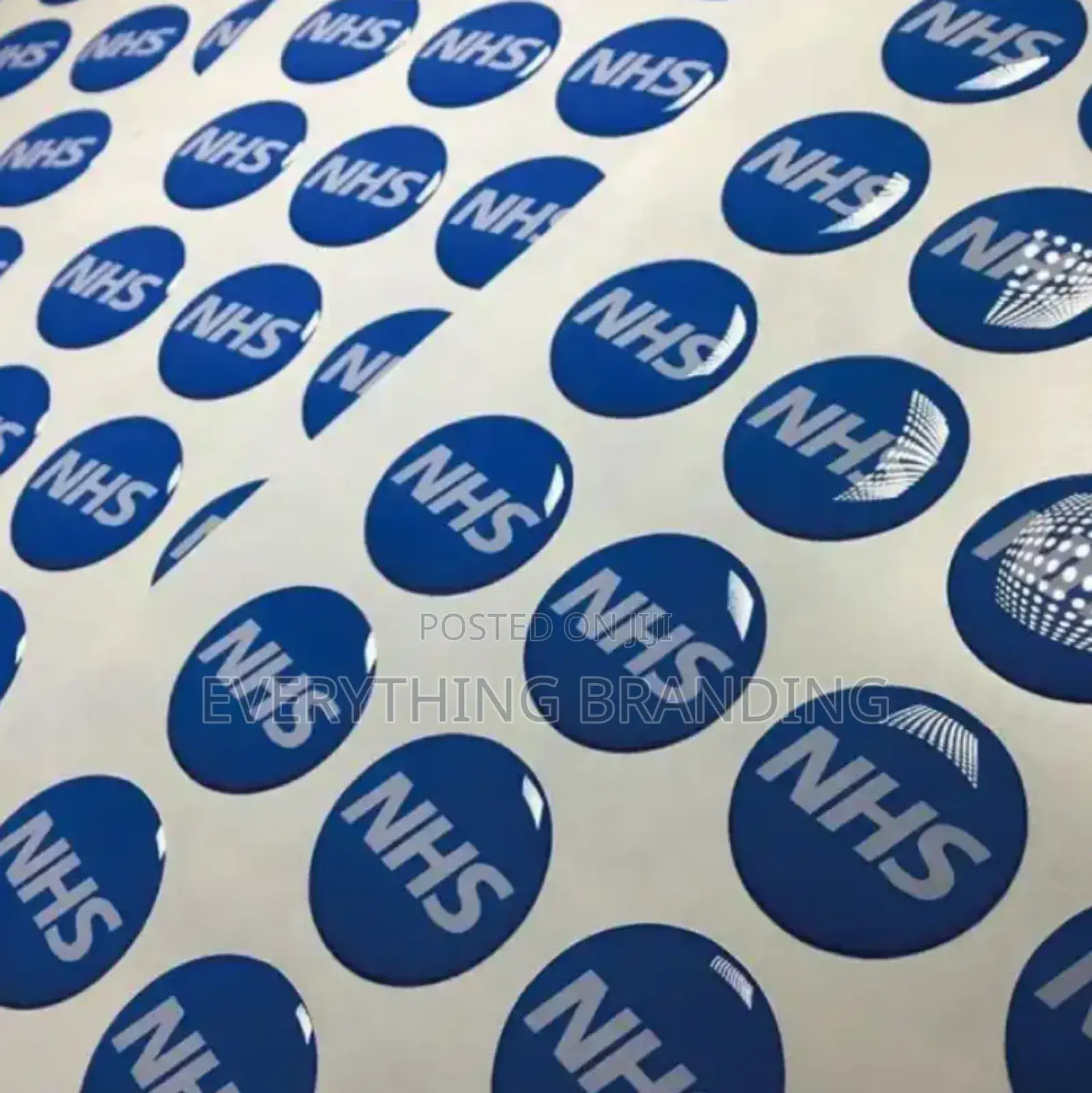 Round Dome Label Stickers for Products Packaging