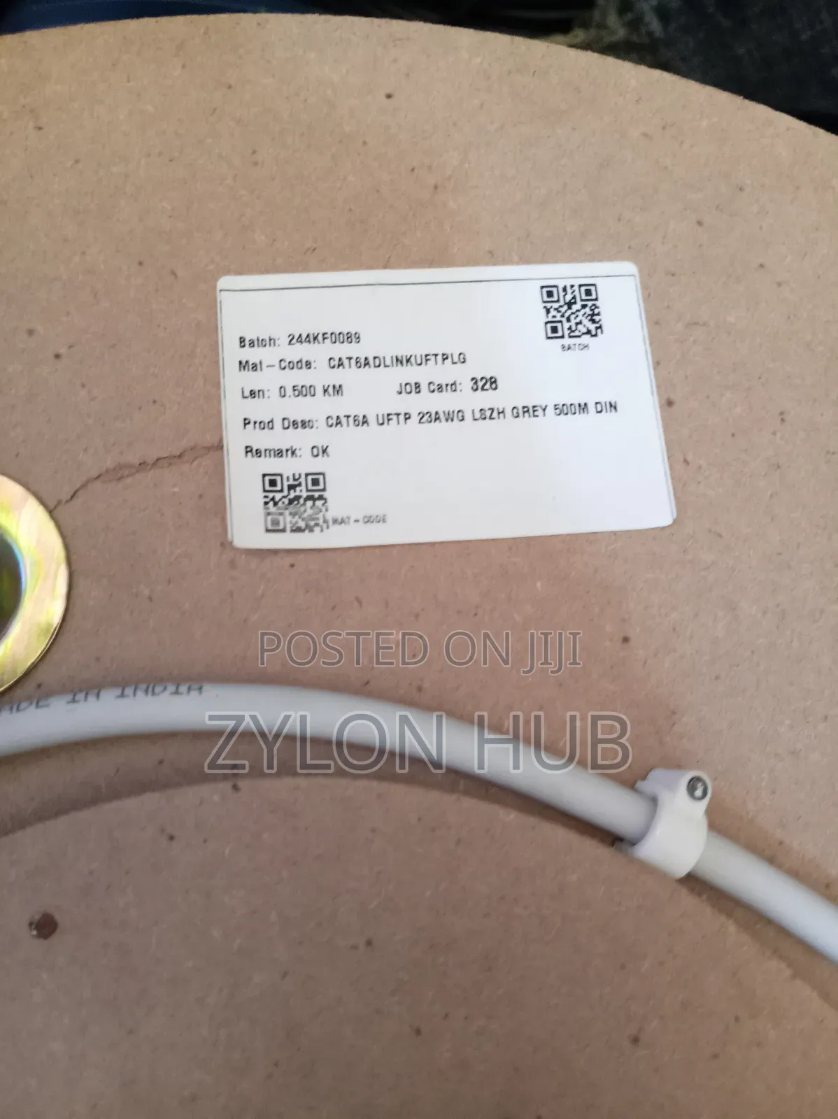 D Link Cat 6a Cable 500m