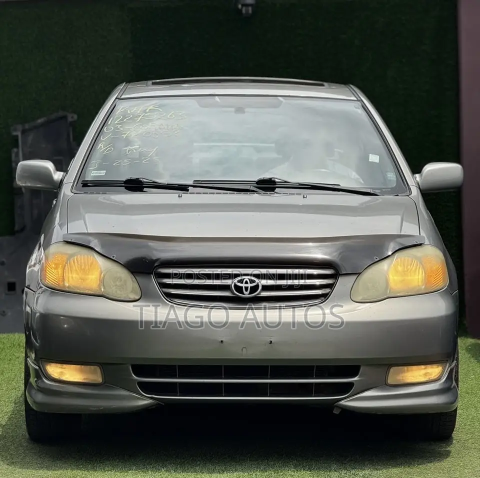 Toyota Corolla 2003 Gray