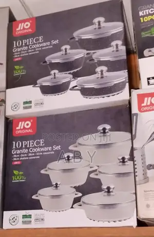 10pcs Jio Granite Cookware Sets