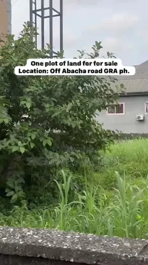 One Plot of Land for Sale Off Abacha Road, Gra Ph