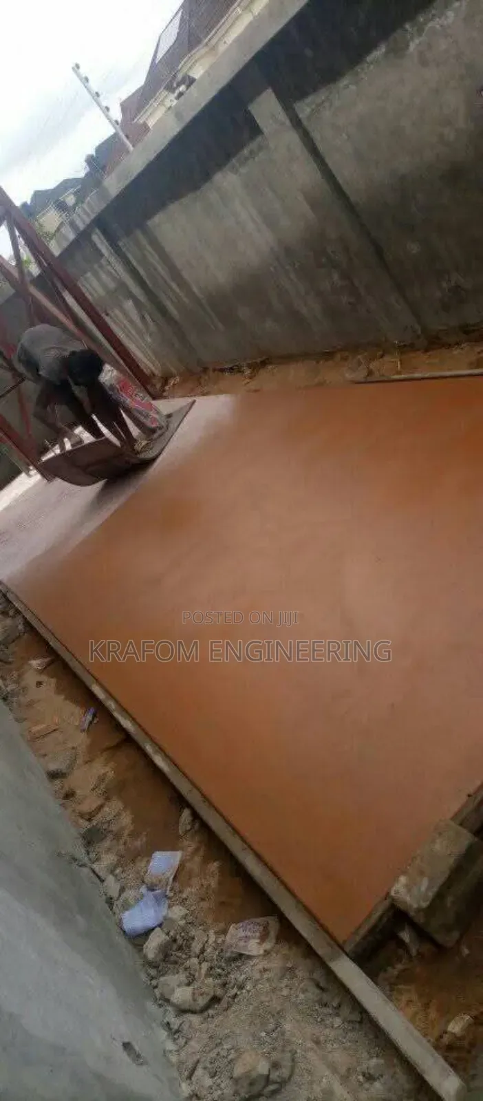 Stamped Concrete Floor