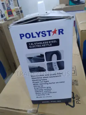 Polystar Stainless Steel Electric Kettle 1.8l – PVKL-903
