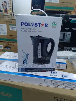 Fast-Boil Electric Kettle – Polystar PVKL-903 1.8l