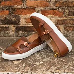 Brown Royal Monk and Tan Brown Belgian Loafers Sneakers