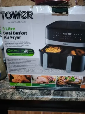Brand New Dual Tower 9 Liters Air Fryer For Grab
