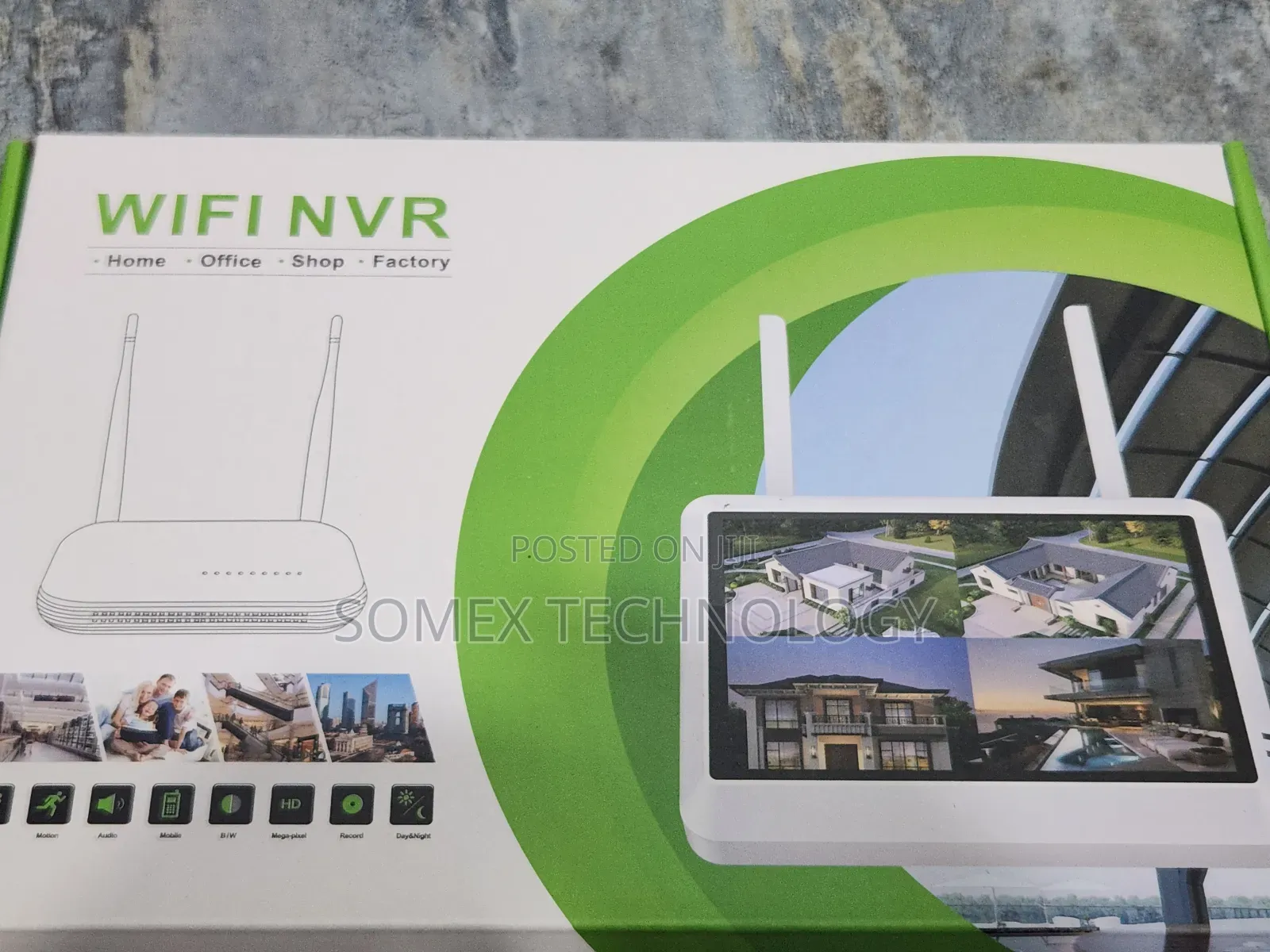4ch NVR Wireless Ip CCTV