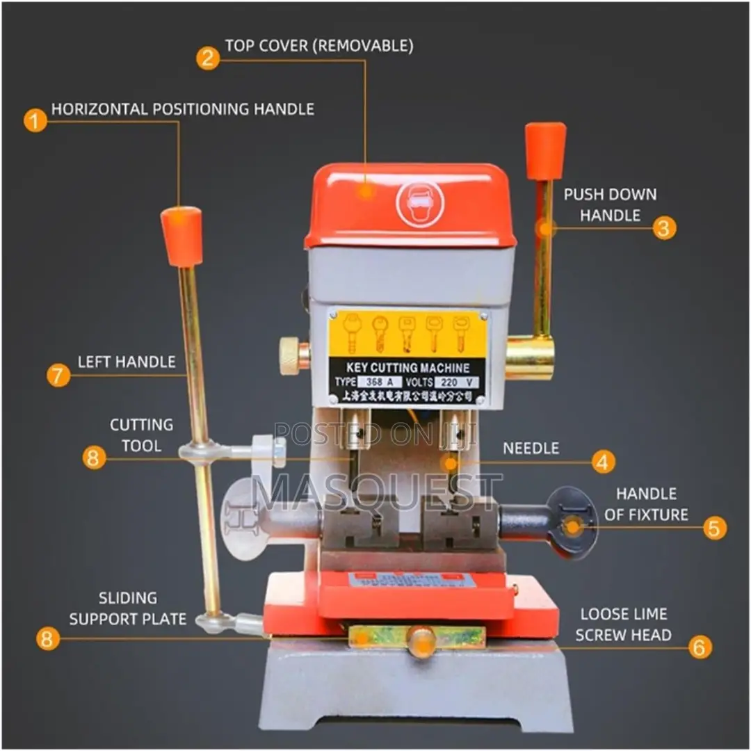 Defu 368a 220v Vertical Key Cutting Machine