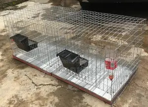Double/ Three Rooms Rabbit Cage for Pets