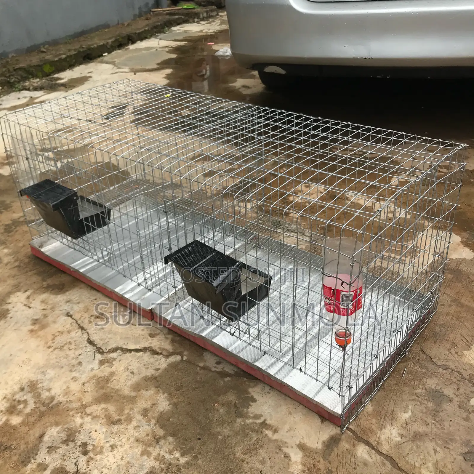 Double/ Three Rooms Rabbit Cage for Pets