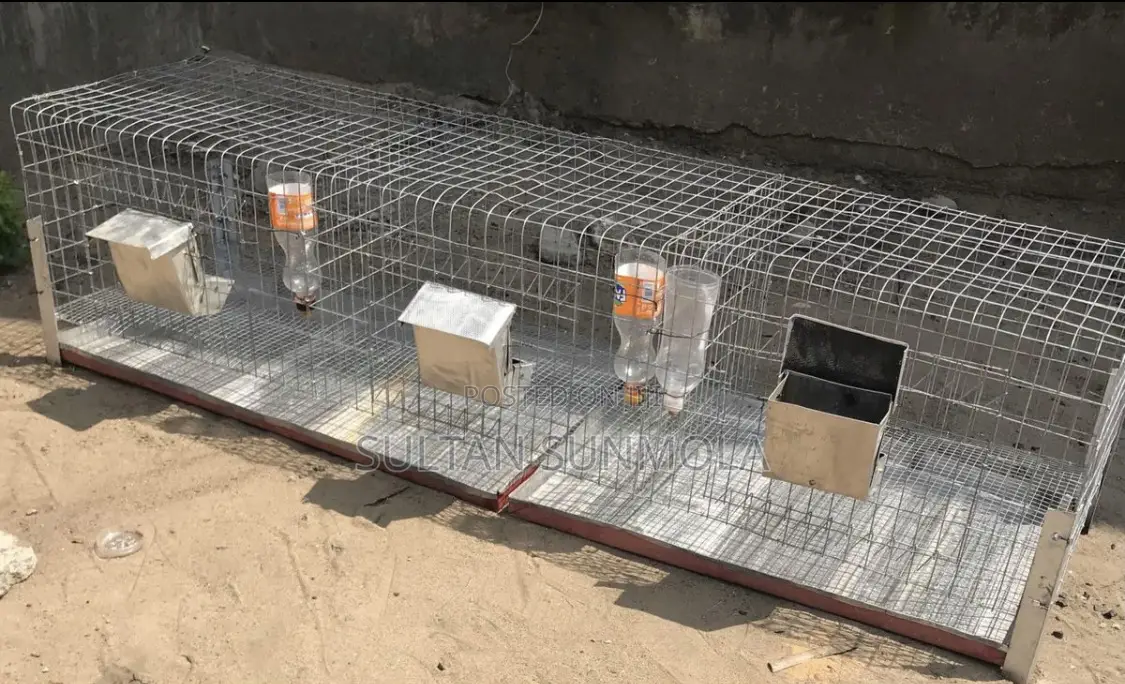 Double/ Three Rooms Rabbit Cage for Pets