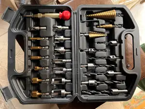 26-piece Woodworking Drill Bit Set Including Steel Carbide