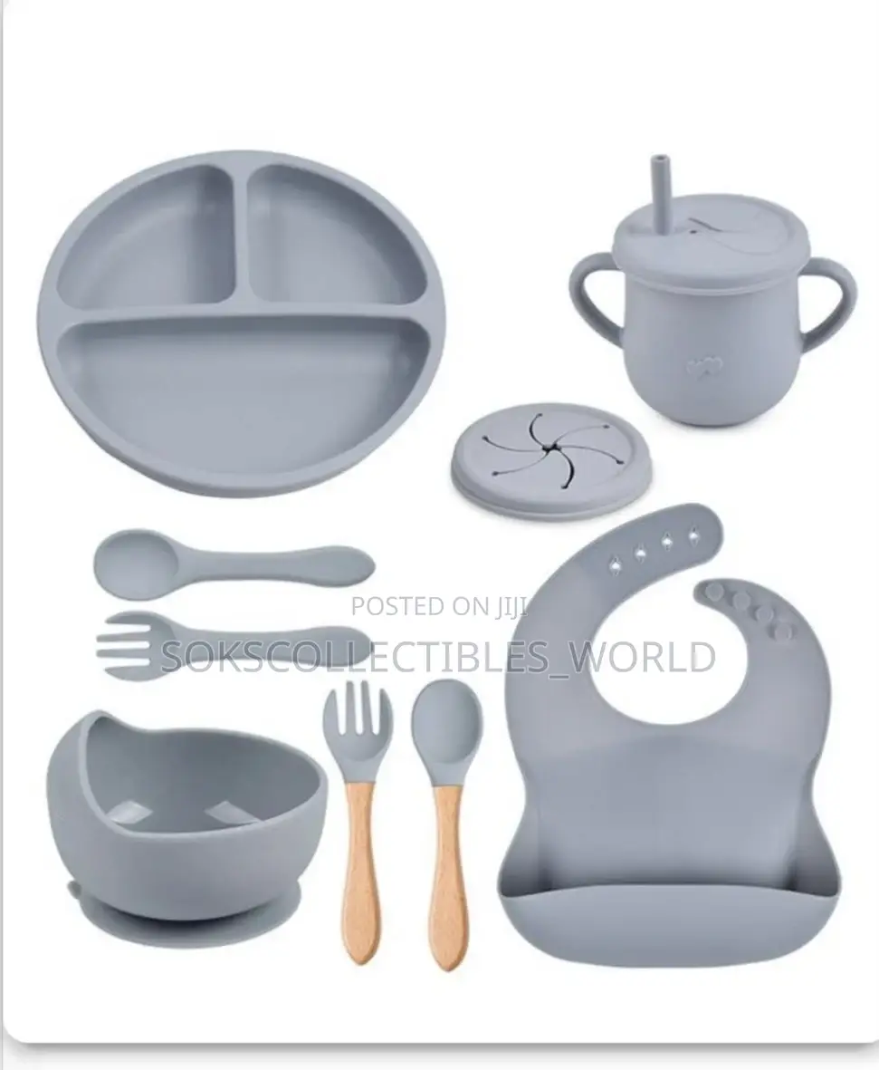 Silicon Baby Feeding Set