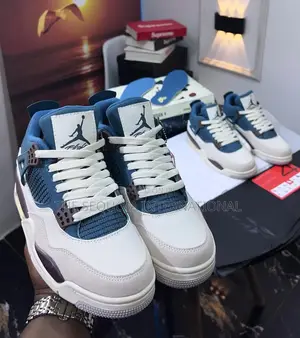 Photo - 2025 Andrew Chiou X Air Jordan 4 Retro Snorlax. Bestseller