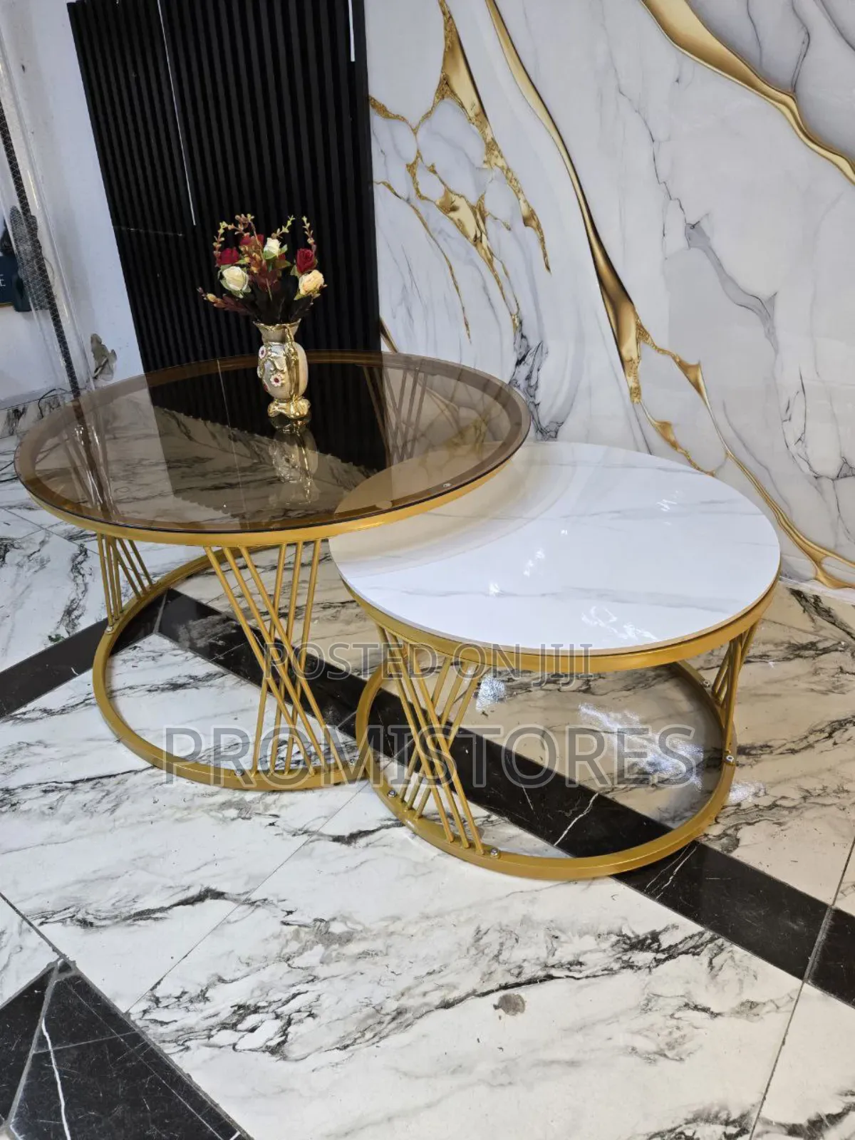 2in1 Decorative Luxury/Elegant Centre Table