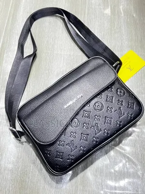 6 Different Thick Black Latest Cross Bag Design