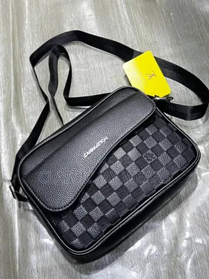 6 Different Thick Black Latest Cross Bag Design