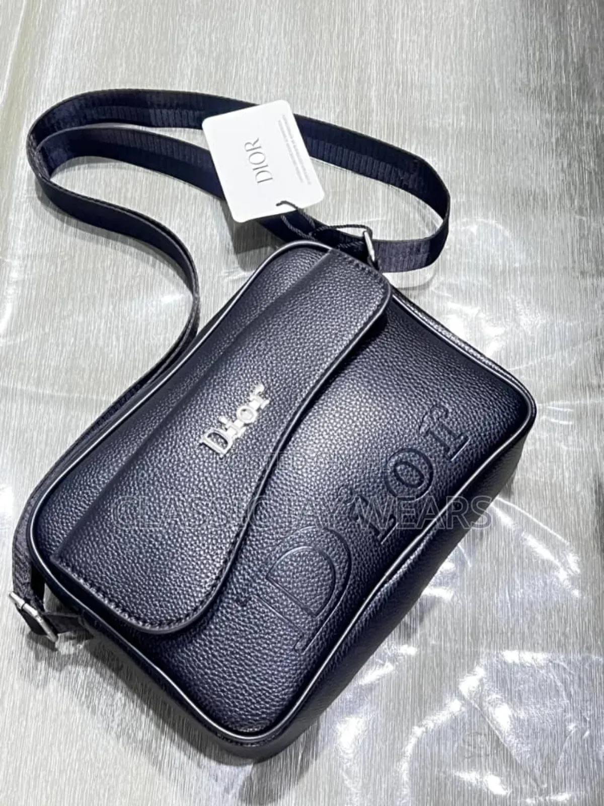 6 Different Thick Black Latest Cross Bag Design