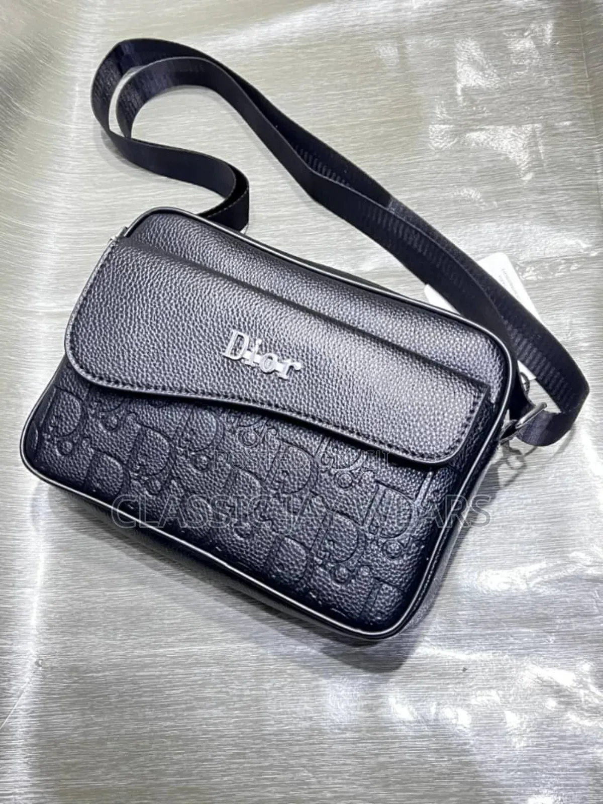 6 Different Thick Black Latest Cross Bag Design