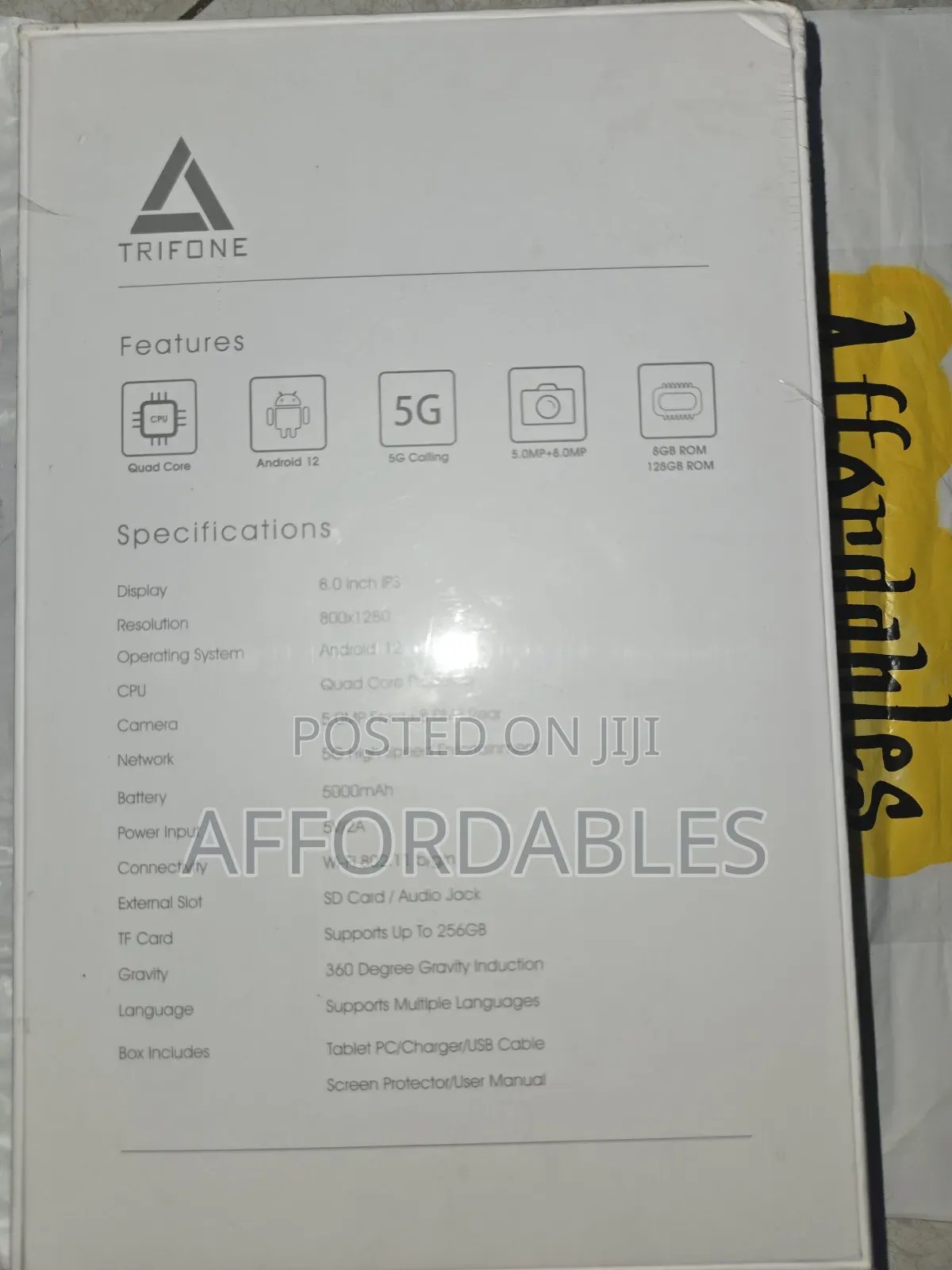 New Trifone X801 Pro 128 GB Pink