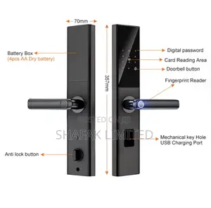 Semi Automatic Tuya Smart Locks