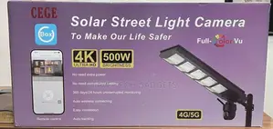 4g Solar Street Lights With Camera