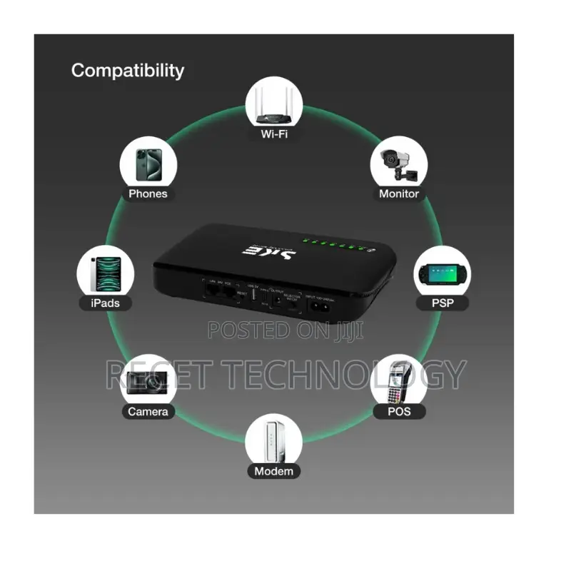 Ske 20000mah Mini Dc Router Power Bank