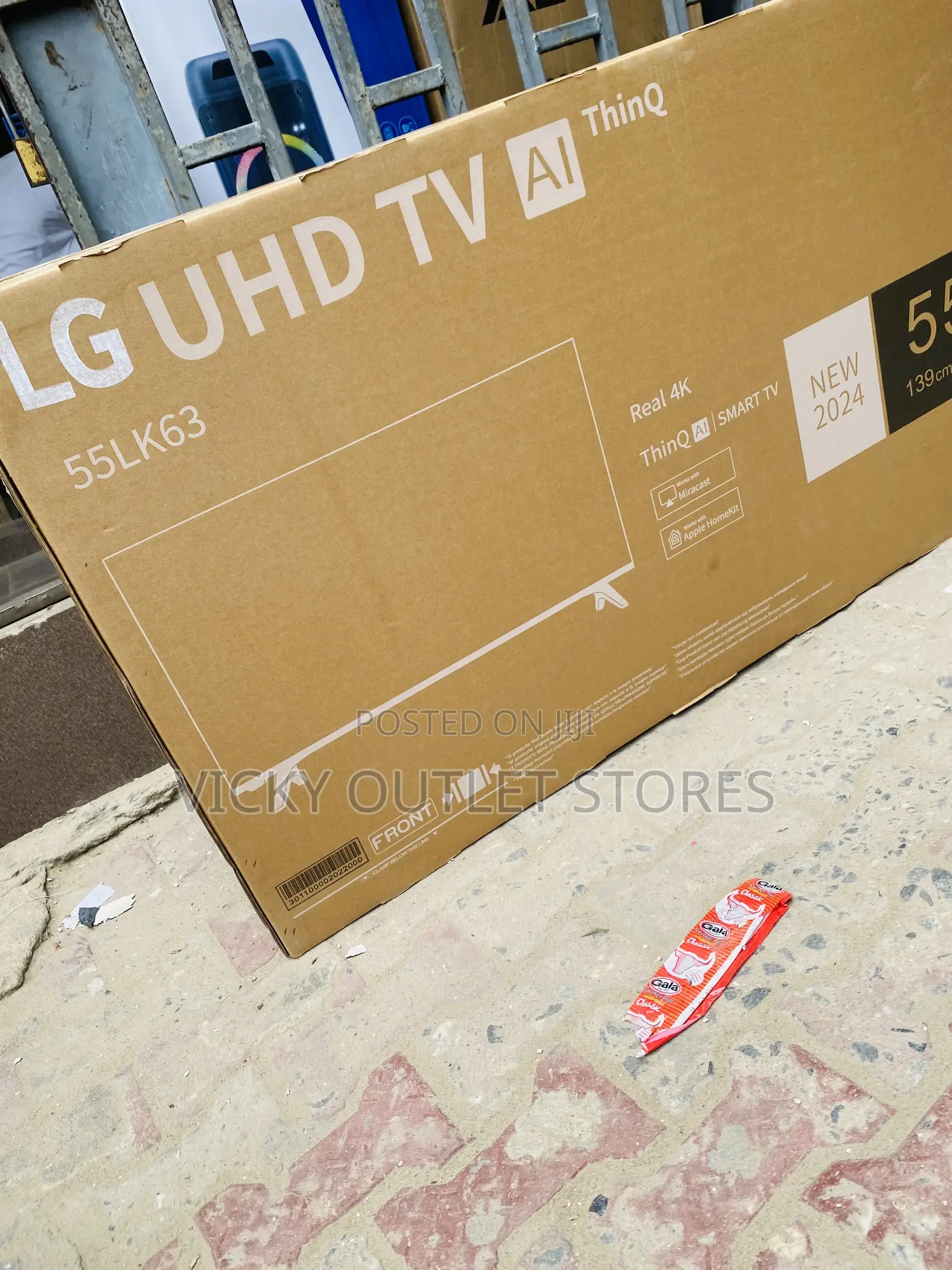 Lg 55” Android Smart Tv