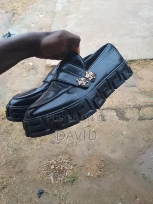 Photo - High-Sole Horsebit Leather Loafers