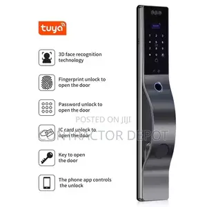 Smart Door Lock With 3d Face Intercom