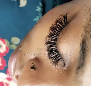 Artificial Lashes Installation ( Individual Strip Lashes)