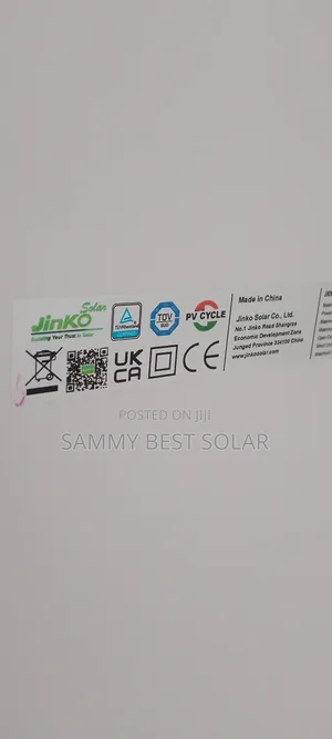 600w Jinko Solar Panel.