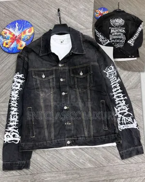 Photo - Pure Quality Luxury Men's Jeans Jacket 🧥 Balenciaga
