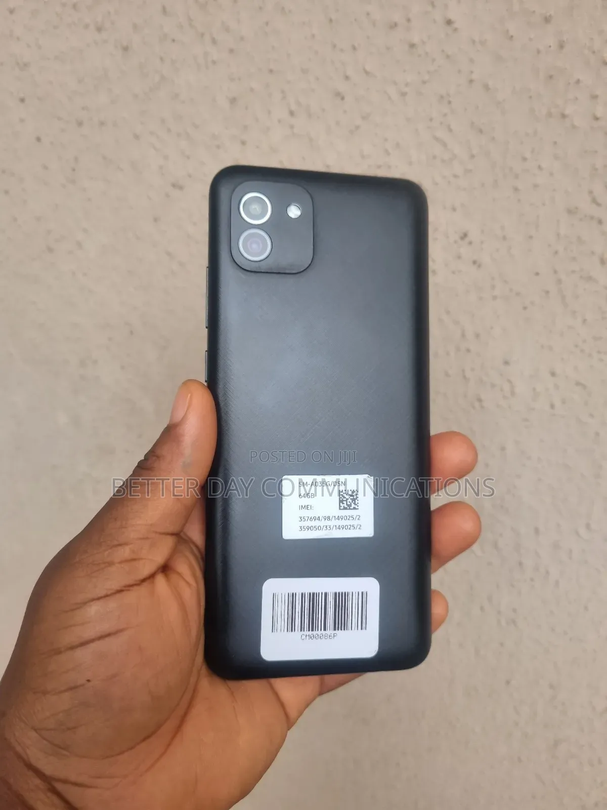 Samsung Galaxy A03 64 GB Black