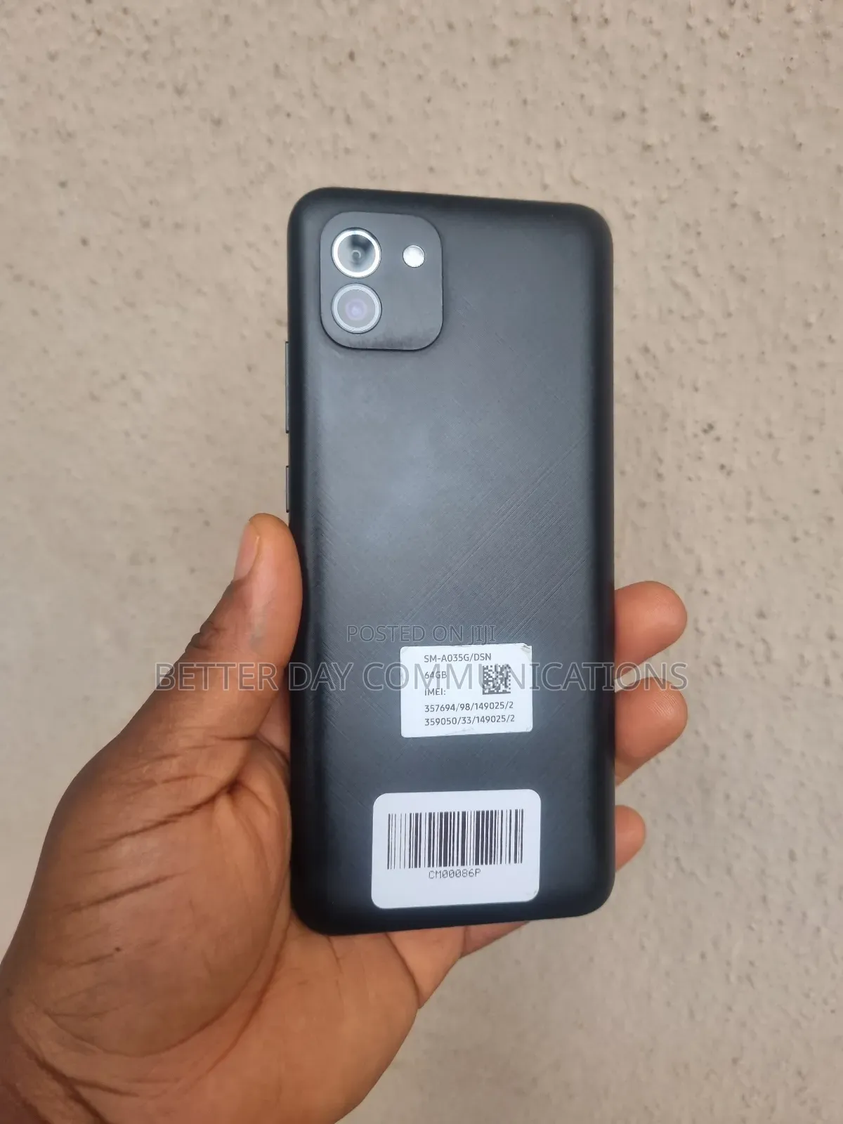Samsung Galaxy A03 64 GB Black