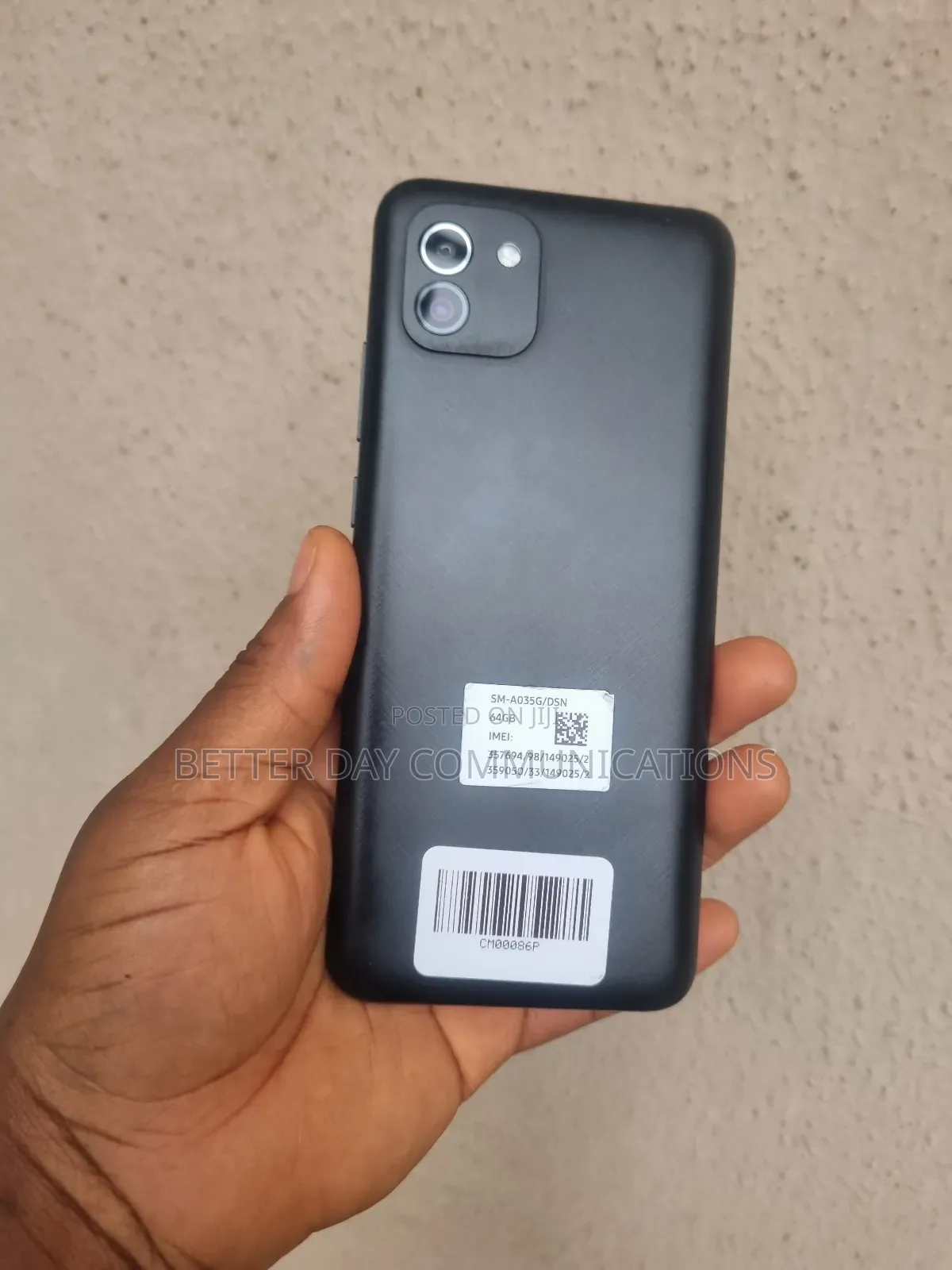Samsung Galaxy A03 64 GB Black