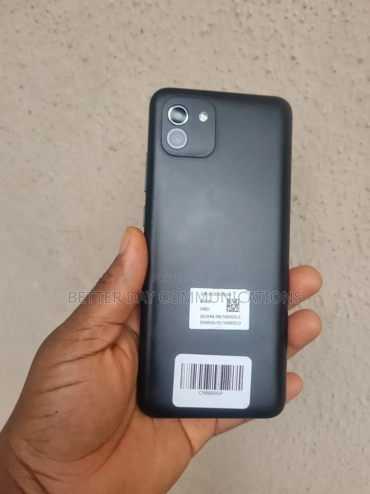 Samsung Galaxy A03 64 GB Black