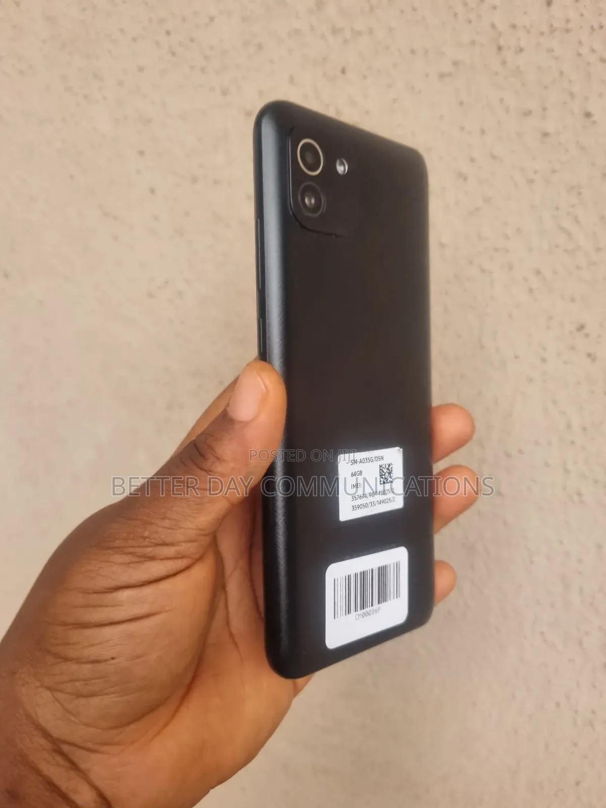 Samsung Galaxy A03 64 GB Black